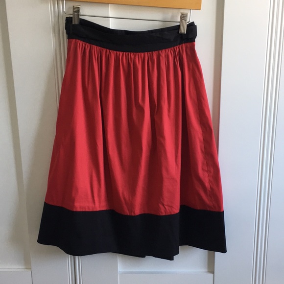 PRADA red and black skirt - Picture 3 of 6